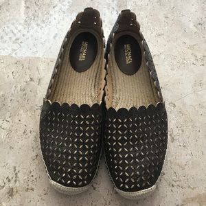 Michael Kors Leather Espadrilles